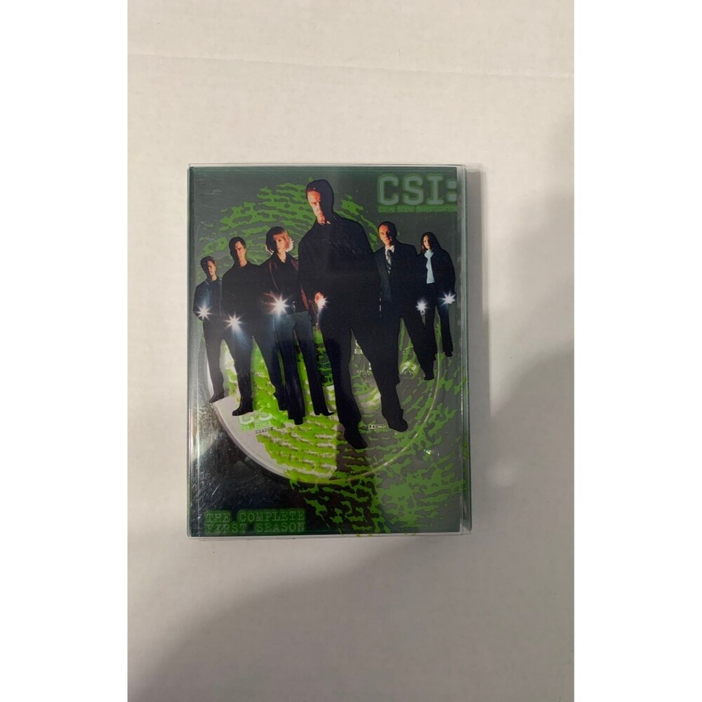 CSI: Crime Scene Investigation The Complete First Season DVD
